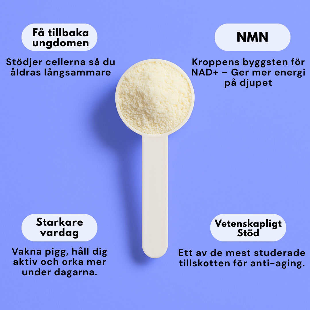 NMN Kosttillskott - Se yngre ut för varje dag